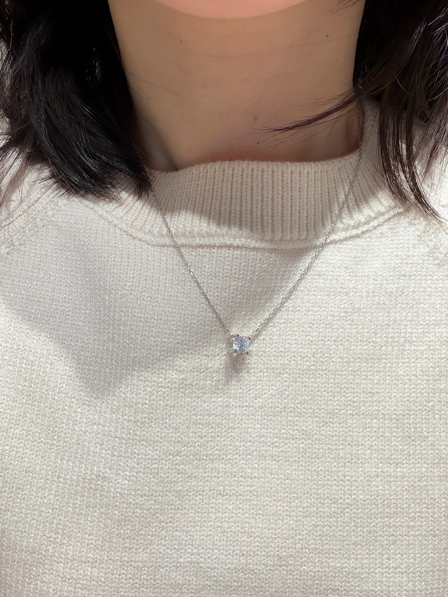 Solitaire Necklace