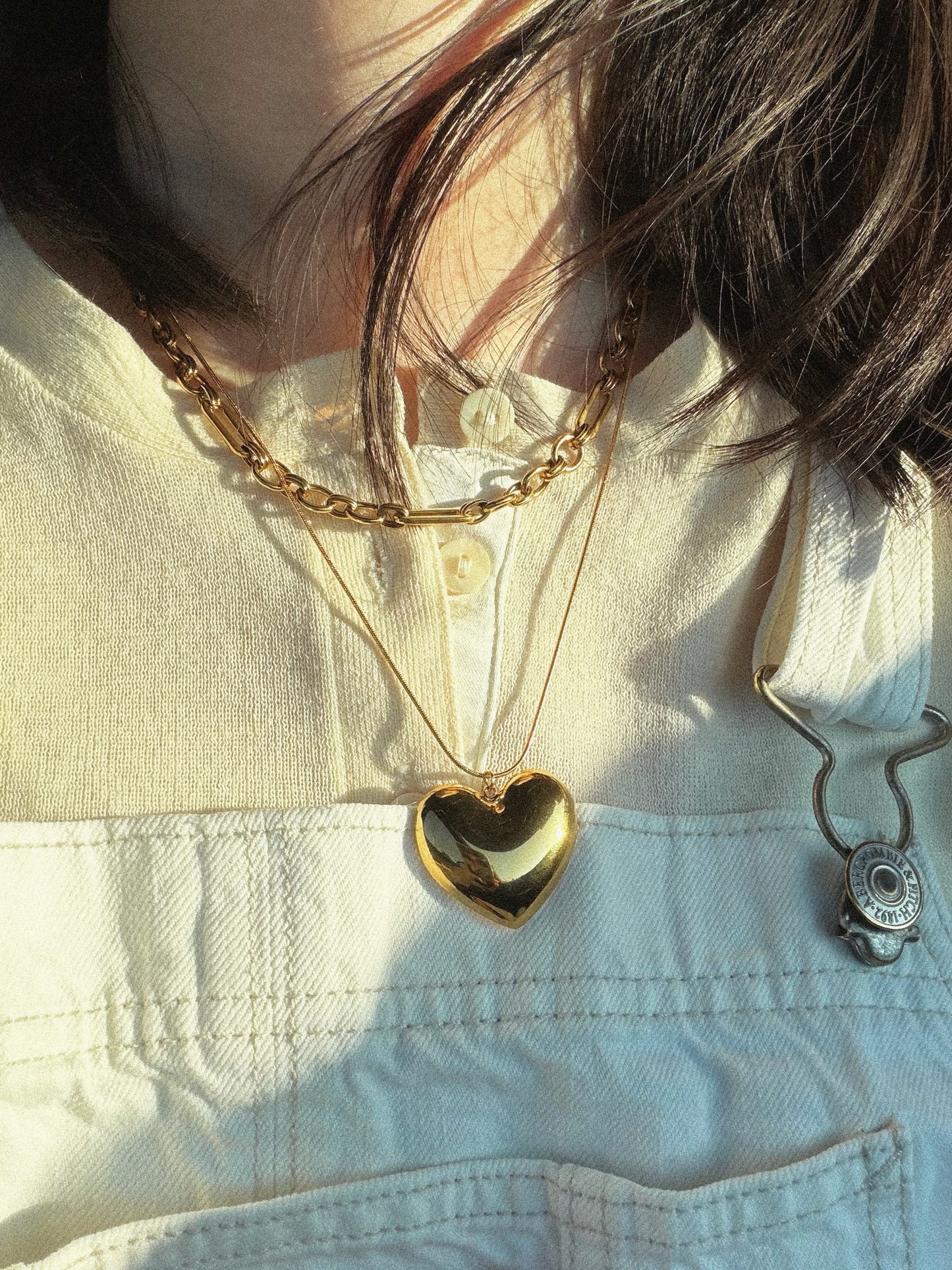 Puffy Heart Necklace