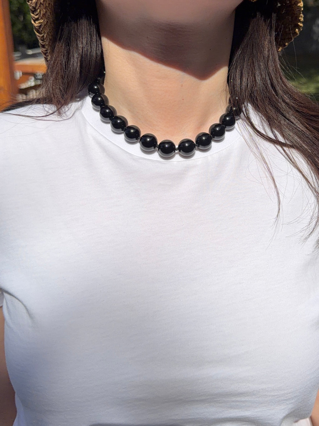 Black Agate Necklace