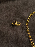 Braided Loop Earrings