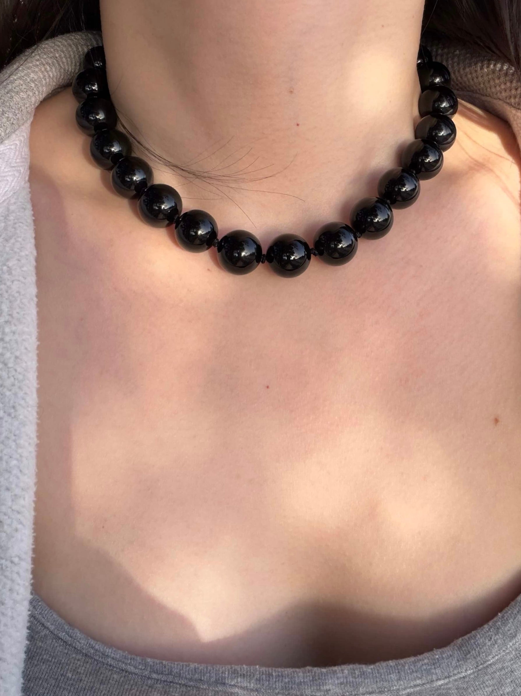 Black Agate Necklace