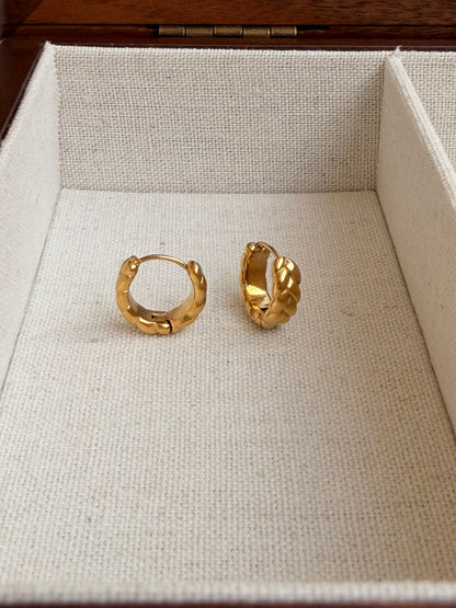 Braided Loop Earrings