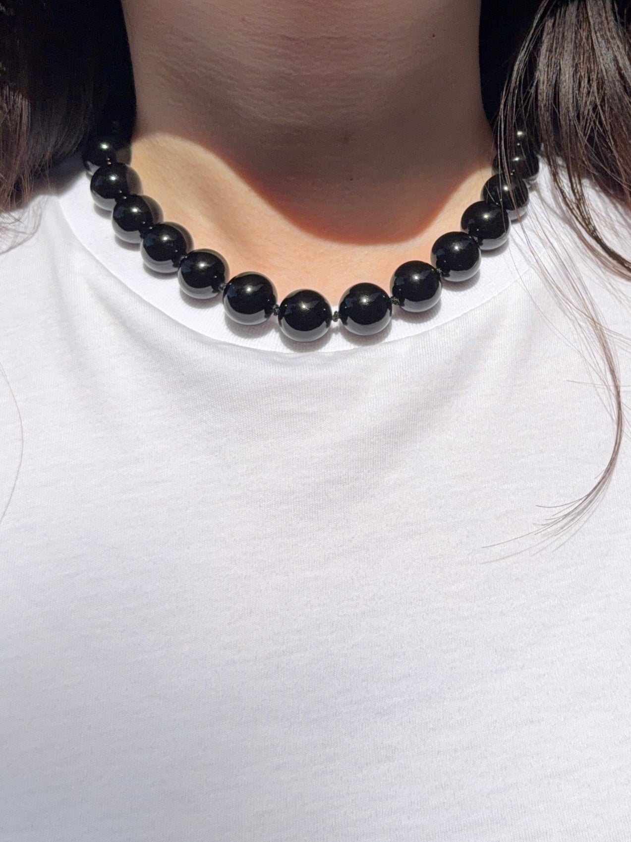 Black Agate Necklace