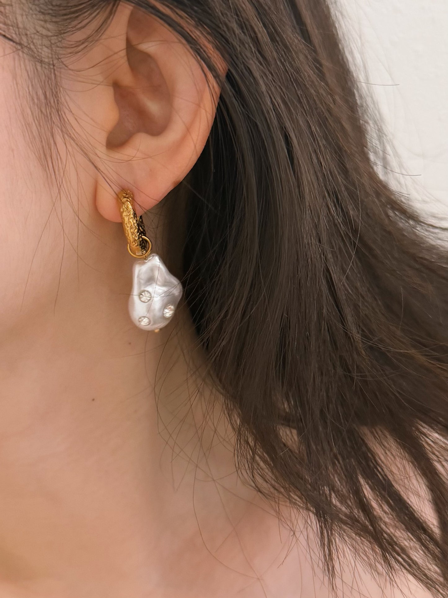 Baroque Drop Earrings