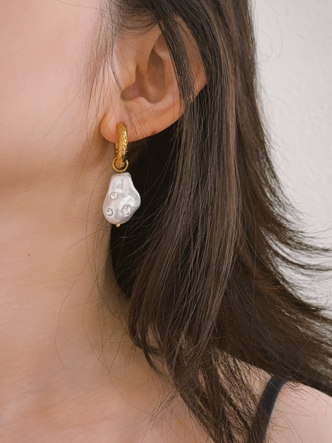 Baroque Drop Earrings