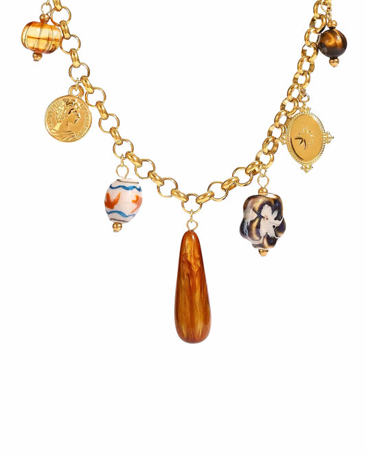 Amber Glow Necklace