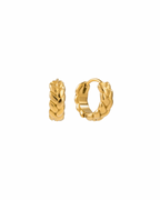 Braided Loop Earrings
