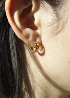Braided Loop Earrings