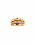 Wave Trio Ring