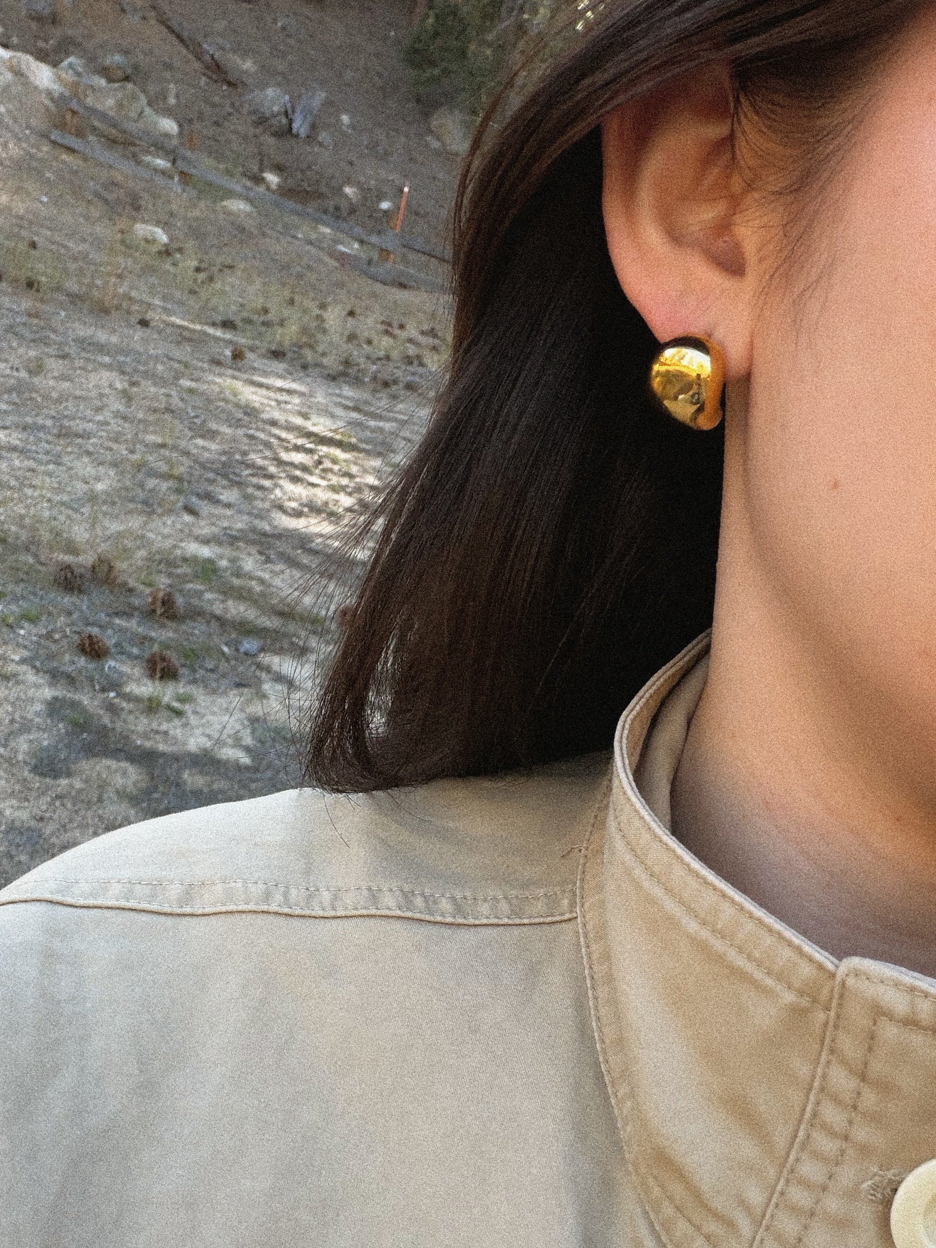 Bean Earrings